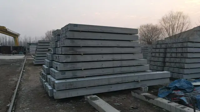Concrete sleepers